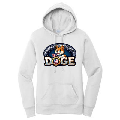 Doge Department Of Government Efficiency Women's Pullover Hoodie