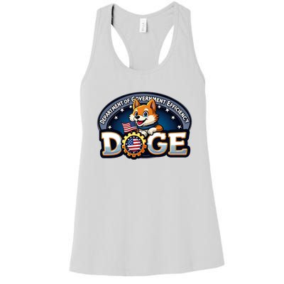 Doge Department Of Government Efficiency Women's Racerback Tank