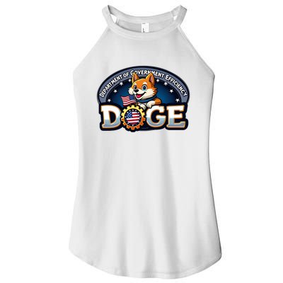 Doge Department Of Government Efficiency Women's Perfect Tri Rocker Tank