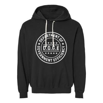 D.O.G.E Department Of Government Efficiency Doge Garment-Dyed Fleece Hoodie