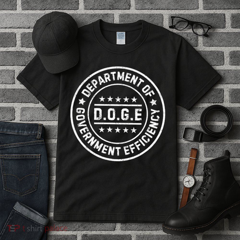 D.O.G.E Department Of Government Efficiency Doge Tall T-Shirt