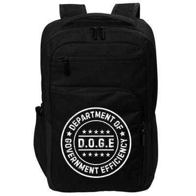 D.O.G.E Department Of Government Efficiency Doge Impact Tech Backpack