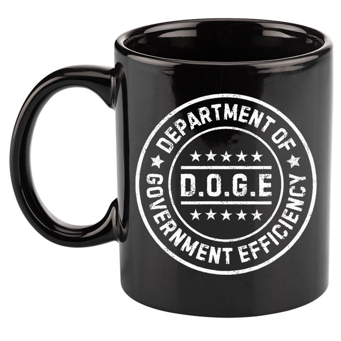D.O.G.E Department Of Government Efficiency Doge 11oz C Handle Ceramic Mug