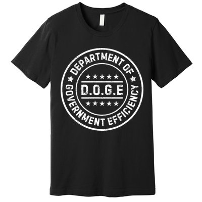D.O.G.E Department Of Government Efficiency Doge Premium T-Shirt
