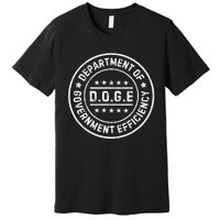 D.O.G.E Department Of Government Efficiency Doge Premium T-Shirt