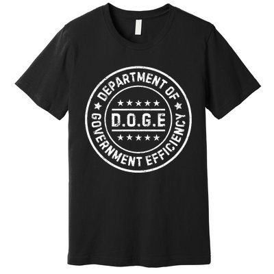 D.O.G.E Department Of Government Efficiency Doge Premium T-Shirt