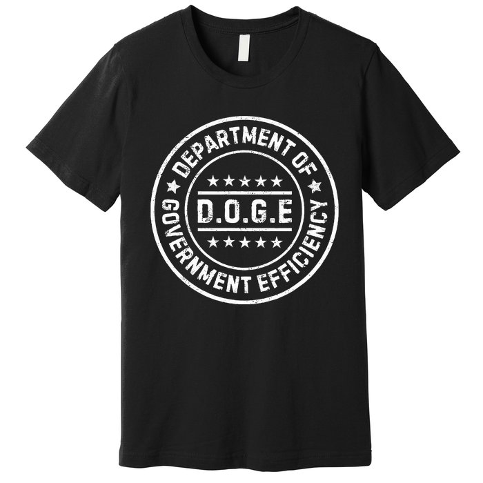 D.O.G.E Department Of Government Efficiency Doge Premium T-Shirt