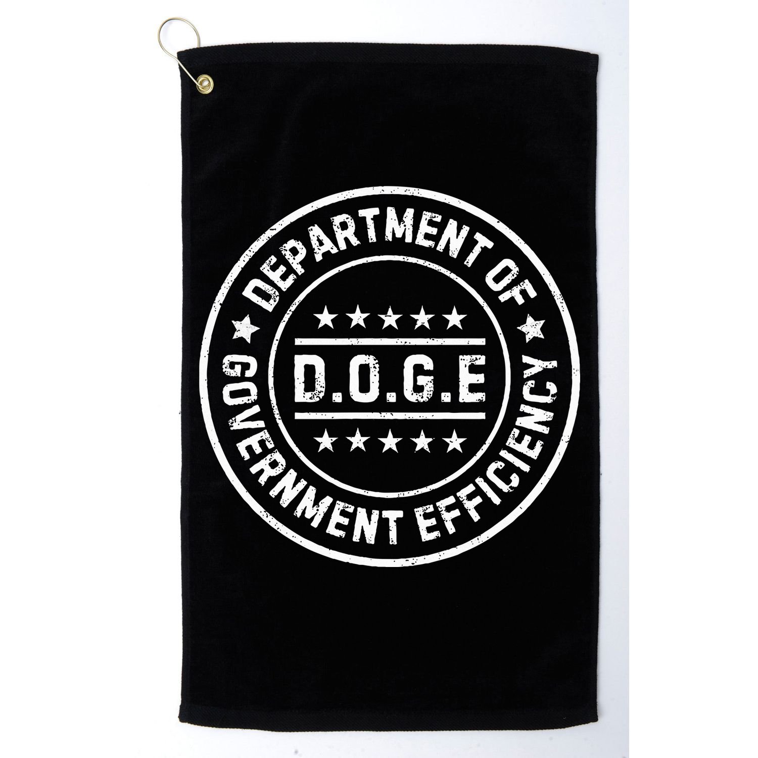 D.O.G.E Department Of Government Efficiency Doge Golf Towel