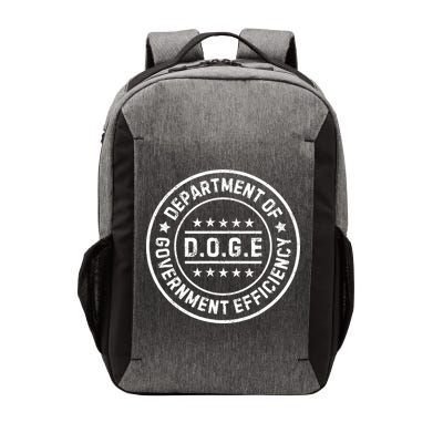 D.O.G.E Department Of Government Efficiency Doge Vector Backpack