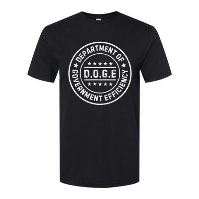 D.O.G.E Department Of Government Efficiency Doge Softstyle CVC T-Shirt