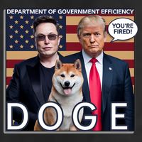 Doge Department Of Government Efficiency Adult Drive Performance Visor