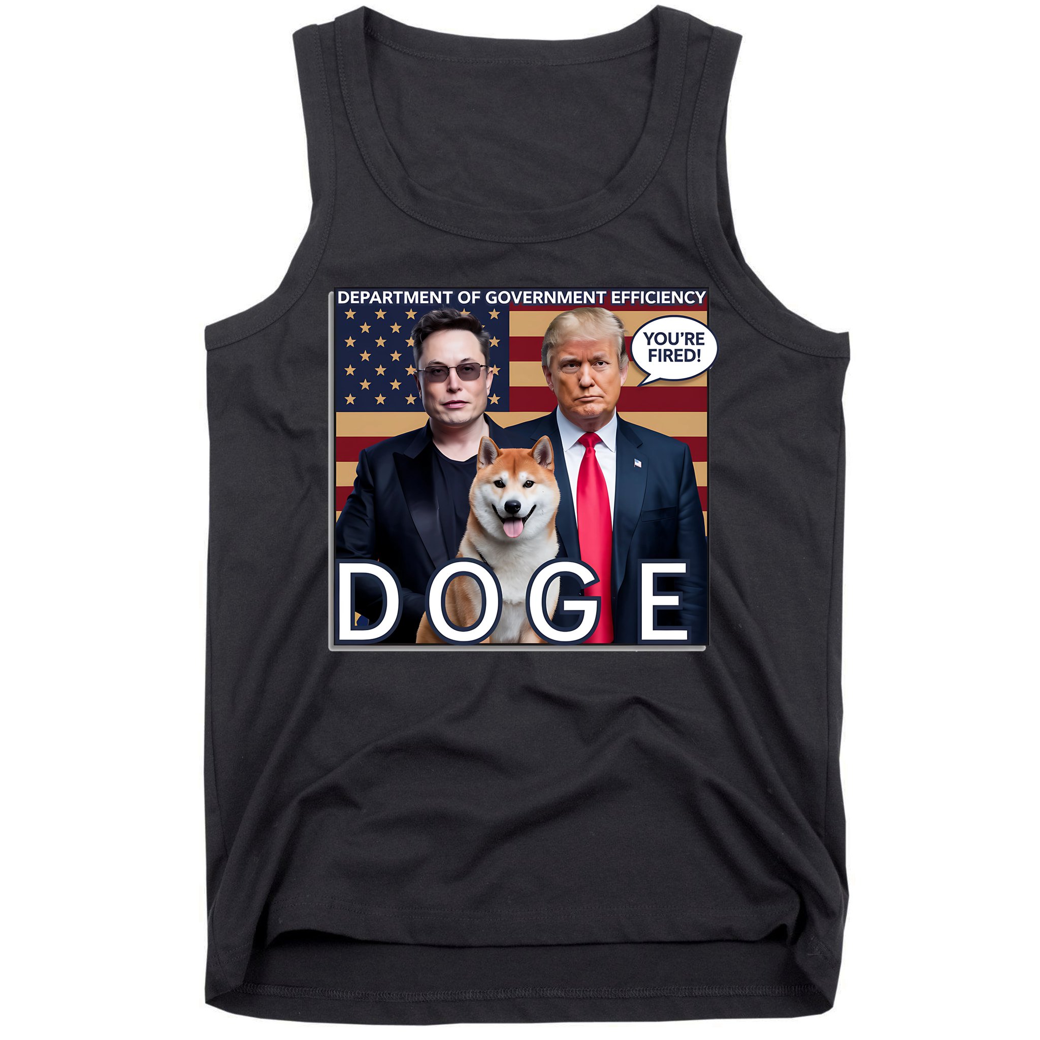 Doge Department Of Government Efficiency Tank Top