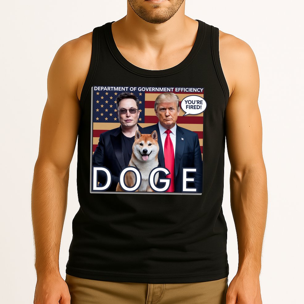 Doge Department Of Government Efficiency Tank Top