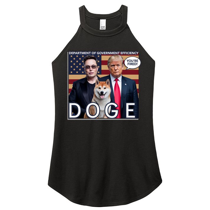 Doge Department Of Government Efficiency Women's Perfect Tri Rocker Tank