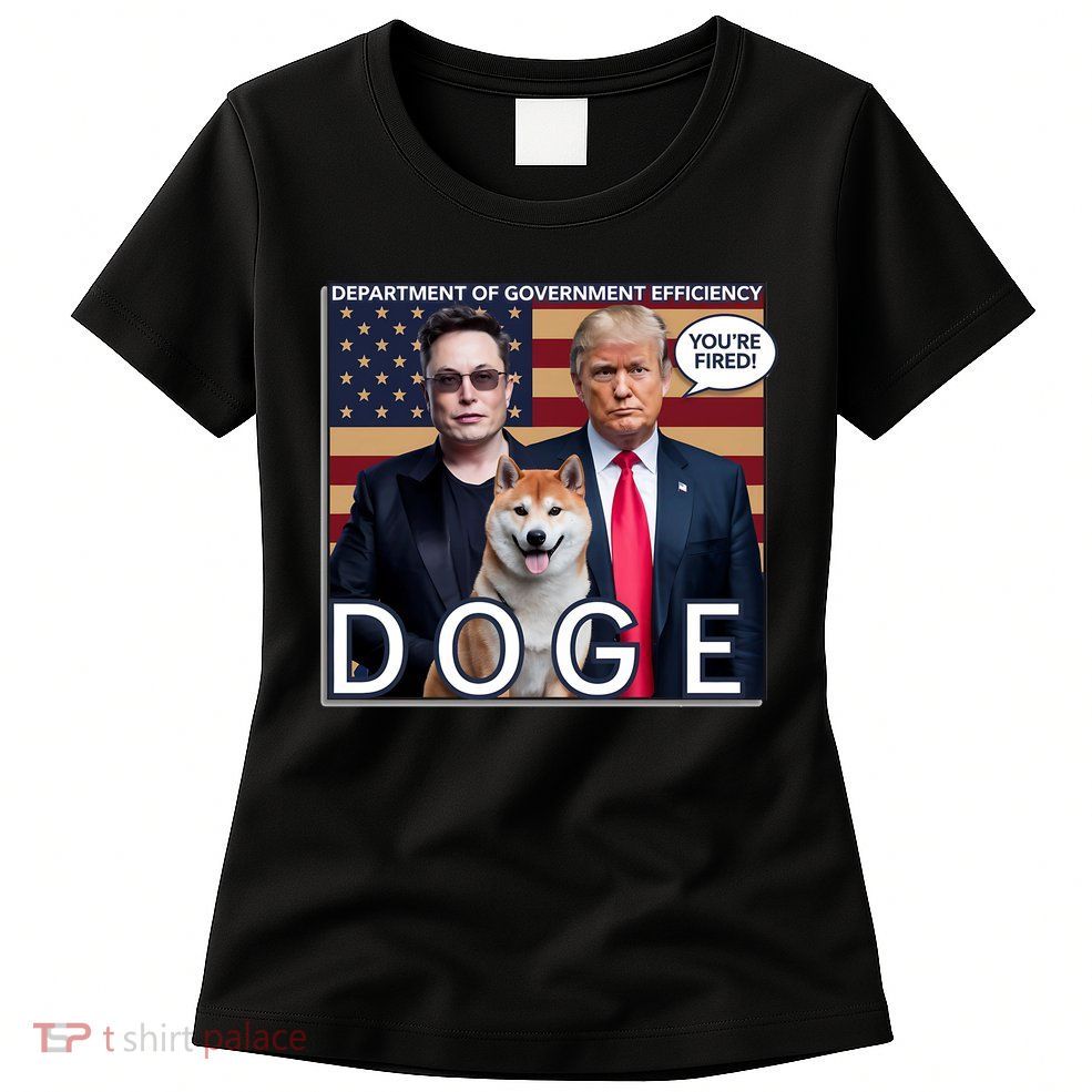 Doge Department Of Government Efficiency Womens T-Shirt