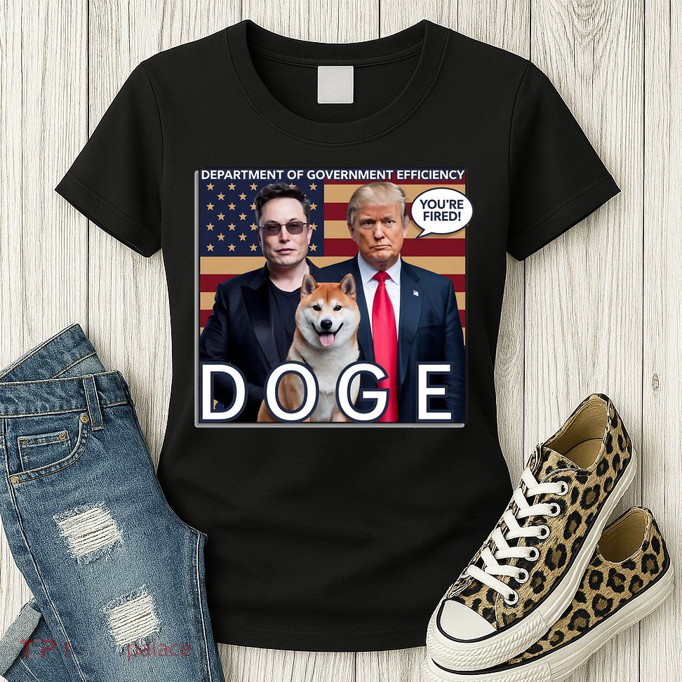 Doge Department Of Government Efficiency Womens T-Shirt