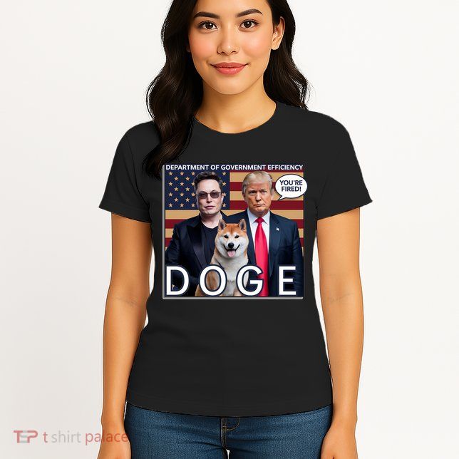 Doge Department Of Government Efficiency Womens T-Shirt