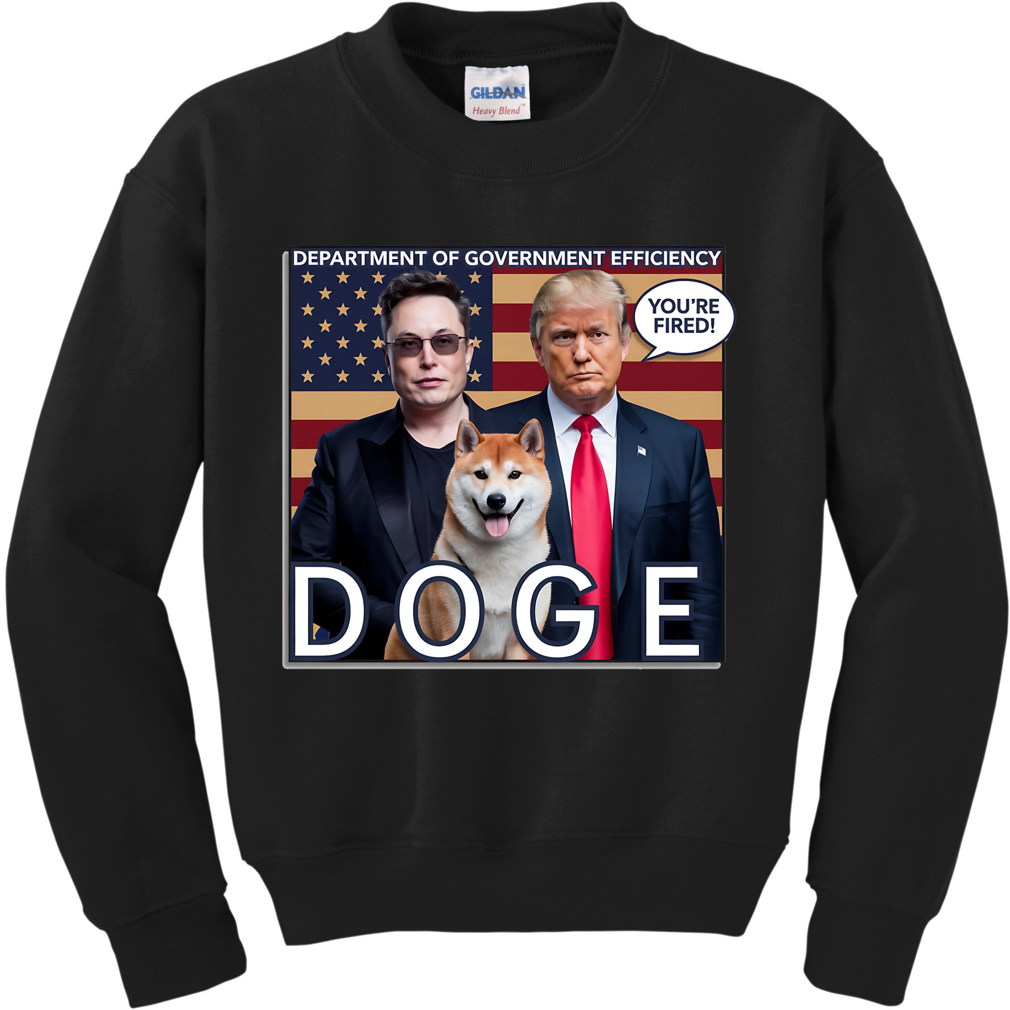 Doge Department Of Government Efficiency Kids Sweatshirt