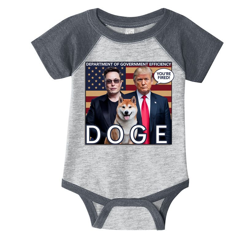 Doge Department Of Government Efficiency Infant Baby Jersey Bodysuit