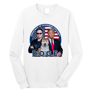 Doge Department Of Government Efficiency Long Sleeve Shirt