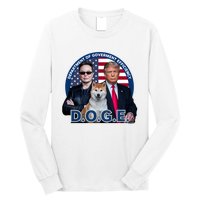 Doge Department Of Government Efficiency Long Sleeve Shirt