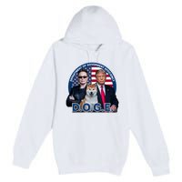 Doge Department Of Government Efficiency Premium Pullover Hoodie