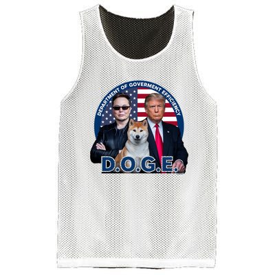 Doge Department Of Government Efficiency Mesh Reversible Basketball Jersey Tank