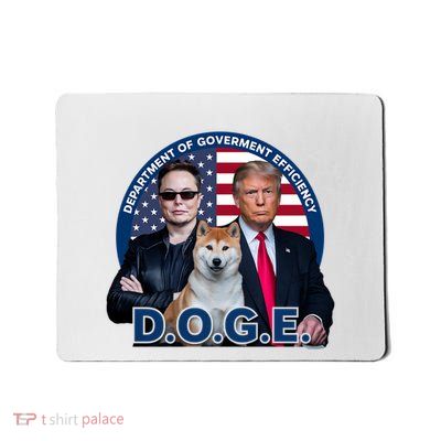 Doge Department Of Government Efficiency Mousepad