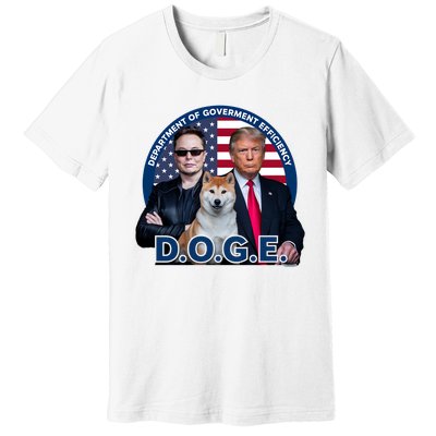 Doge Department Of Government Efficiency Premium T-Shirt