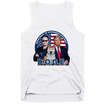 Doge Department Of Government Efficiency Tank Top