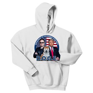 Doge Department Of Government Efficiency Kids Hoodie