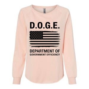 Doge Department Of Government Efficiency Womens California Wash Sweatshirt