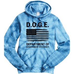 Doge Department Of Government Efficiency Tie Dye Hoodie