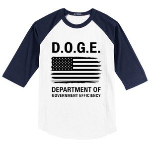 Doge Department Of Government Efficiency Baseball Sleeve Shirt