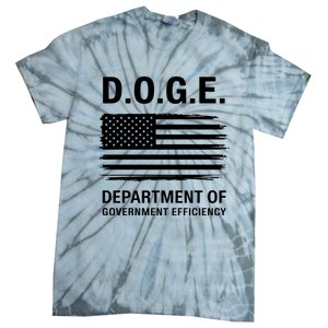 Doge Department Of Government Efficiency Tie-Dye T-Shirt