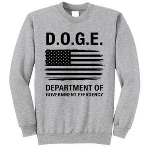 Doge Department Of Government Efficiency Tall Sweatshirt