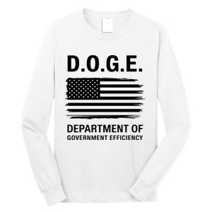 Doge Department Of Government Efficiency Long Sleeve Shirt