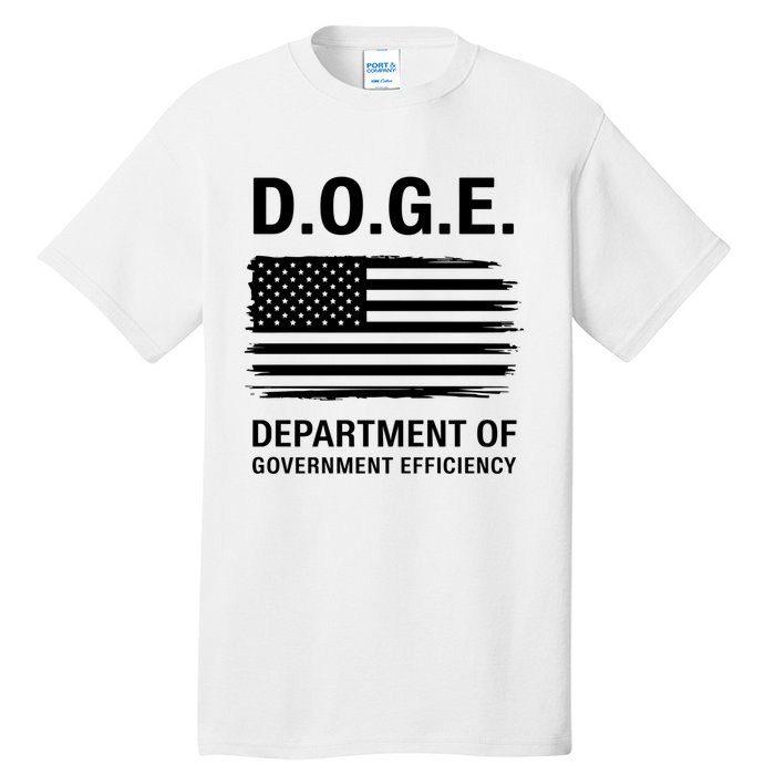 Doge Department Of Government Efficiency Tall T-Shirt