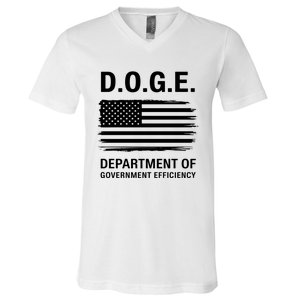 Doge Department Of Government Efficiency V-Neck T-Shirt