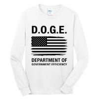 Doge Department Of Government Efficiency Tall Long Sleeve T-Shirt