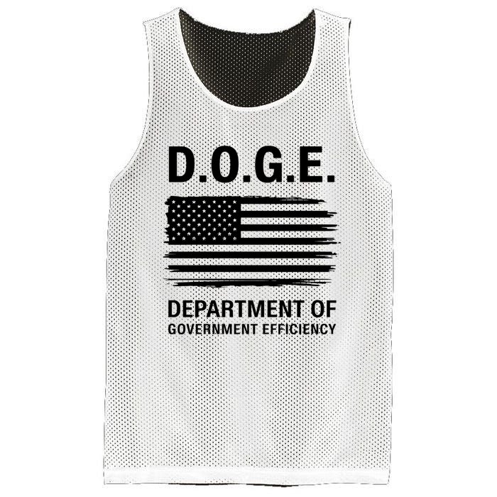 Doge Department Of Government Efficiency Mesh Reversible Basketball Jersey Tank