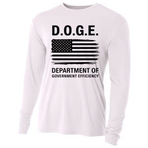 Doge Department Of Government Efficiency Cooling Performance Long Sleeve Crew