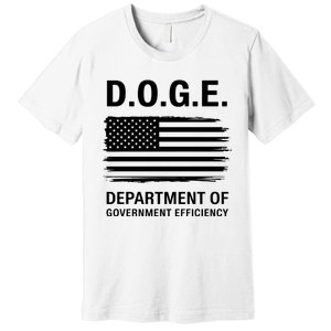 Doge Department Of Government Efficiency Premium T-Shirt