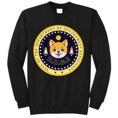 D.O.G.E Department Of Government Efficiency Crypto Cbdc Sweatshirt