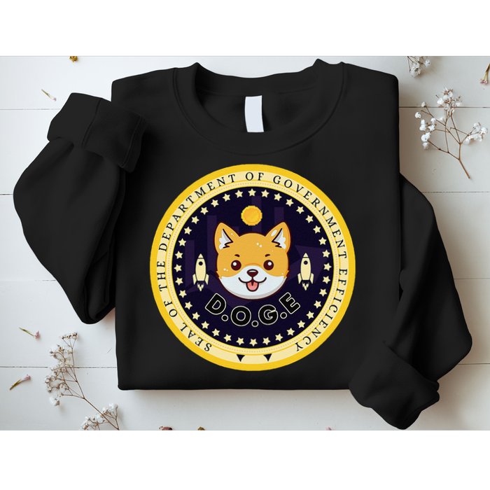 D.O.G.E Department Of Government Efficiency Crypto Cbdc Sweatshirt