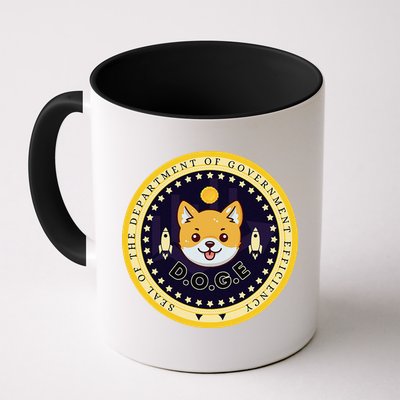 D.O.G.E Department Of Government Efficiency Crypto Cbdc Coffee Mug