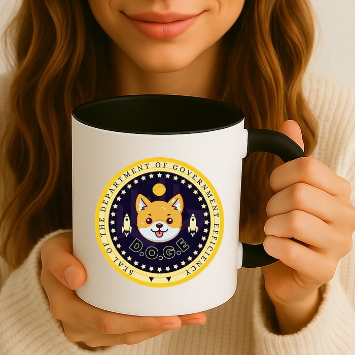 D.O.G.E Department Of Government Efficiency Crypto Cbdc Mug