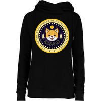 D.O.G.E Department Of Government Efficiency Crypto Cbdc Womens Funnel Neck Pullover Hood
