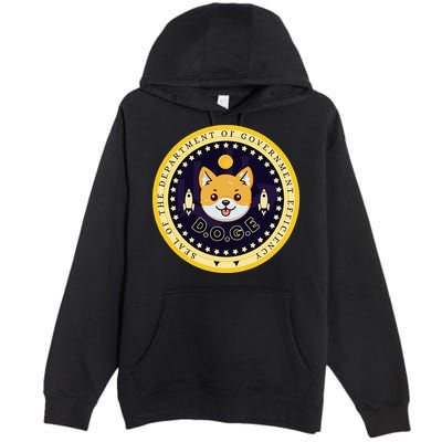 D.O.G.E Department Of Government Efficiency Crypto Cbdc Premium Pullover Hoodie
