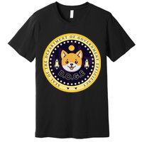 D.O.G.E Department Of Government Efficiency Crypto Cbdc Premium T-Shirt